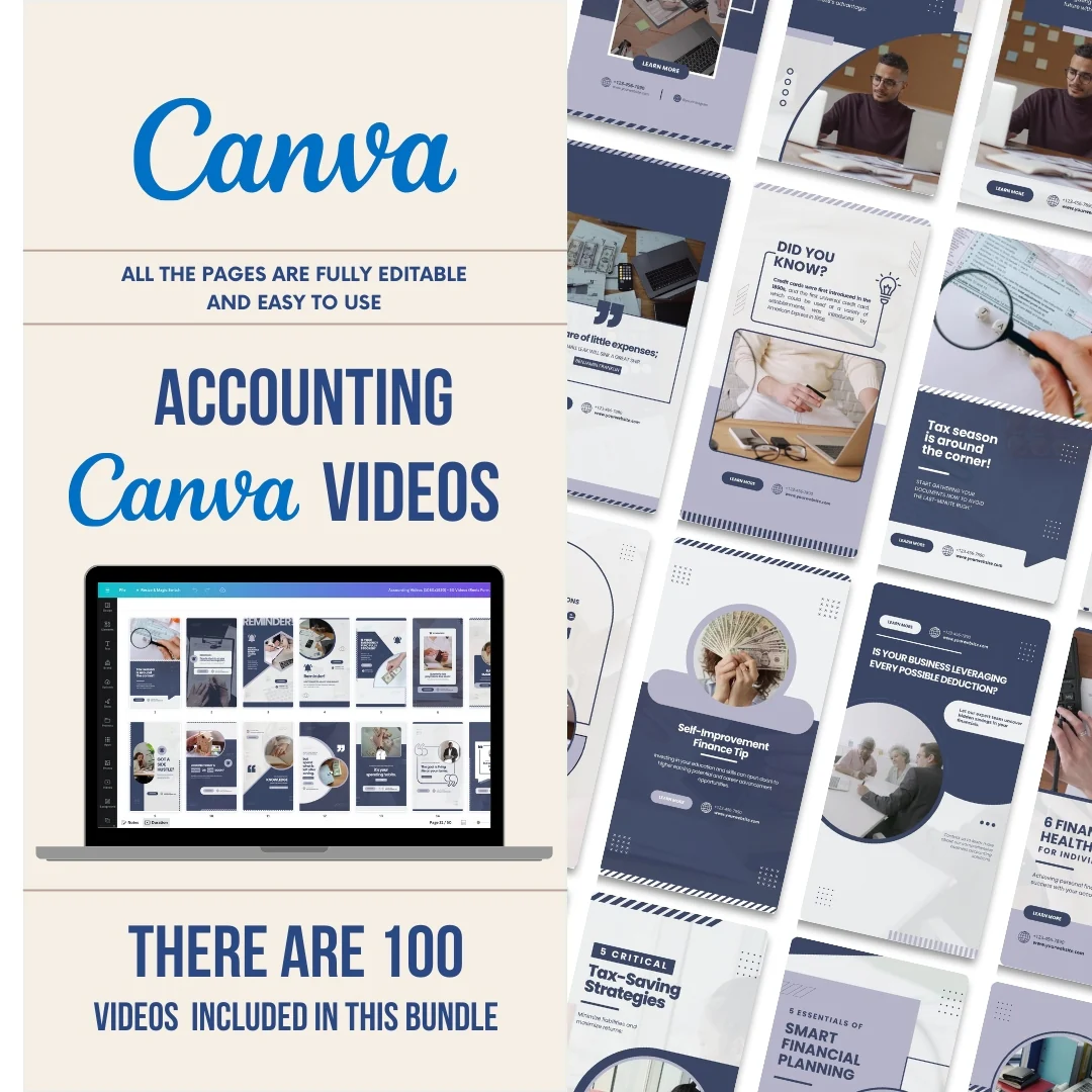 200 Bookkeeping – Social Media Templates